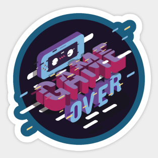 Game Over Sticker